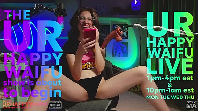 urhappywaifu online show from 07.28.26