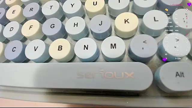 Monica Velvet online show from 10.28.25