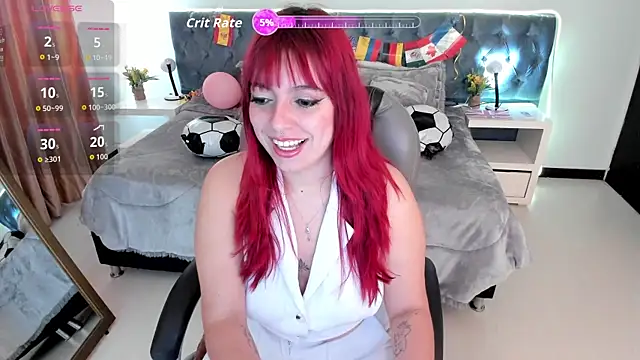 Snapshot of Blair_red_ chatting on 07.05.26 Blair red online show from 07.05.26