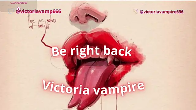 Victoriavampire666 online show from 05.17.26