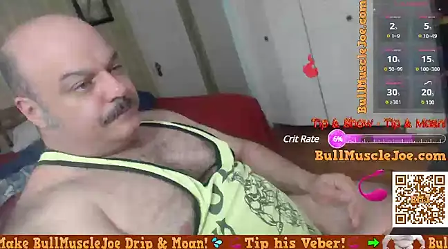 Snapshot of bullmusclejoe chatting on 12.18.24 bullmusclejoe online show from 12.18.24