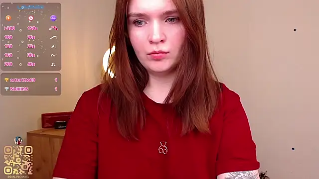 Snapshot of EvaJackson111 chatting on 12.22.25 EvaJackson111 online show from 12.22.25