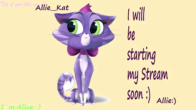 Allie Kat online show from 03.14.26