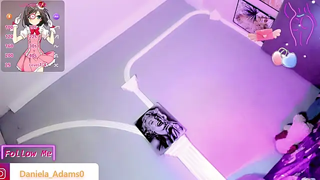 Daniela-AdamsXx online show from 10.22.25