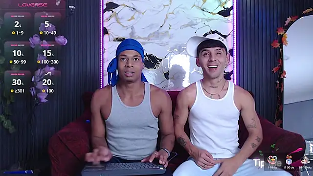 Snapshot of SpicyBoys_X chatting on 11.15.25 SpicyBoys X online show from 11.15.25