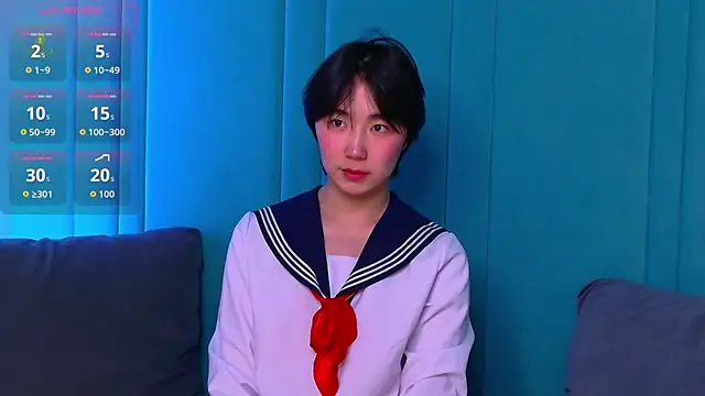 Snapshot of HeejinWang chatting on 12.04.25 HeejinWang online show from 12.04.25