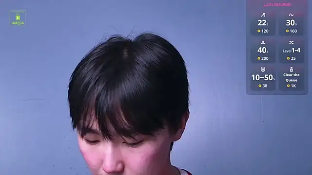 Snapshot of HeejinWang chatting on 12.20.25 HeejinWang online show from 12.20.25