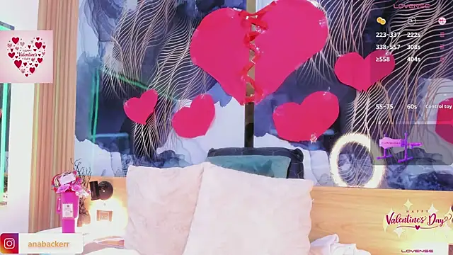 Anabacker01 online show from 02.14.26