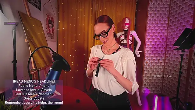 Giantess Eva online show from 05.03.26