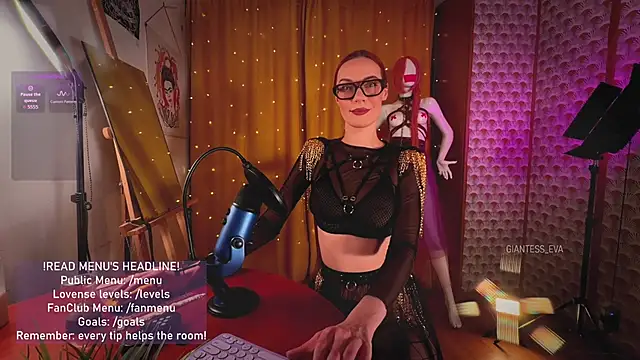 Giantess Eva online show from 05.14.26
