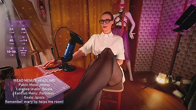 Giantess Eva online show from 05.15.26