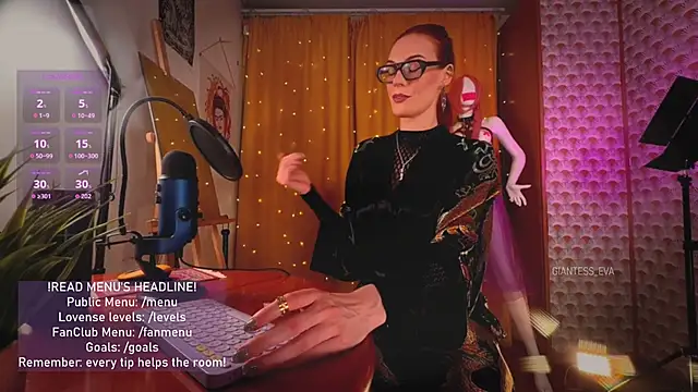 Giantess Eva online show from 05.30.26