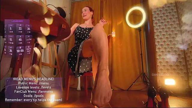 Giantess Eva online show from 07.18.26