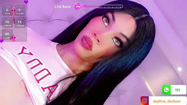 Daphnne XXX online show from 10.26.25