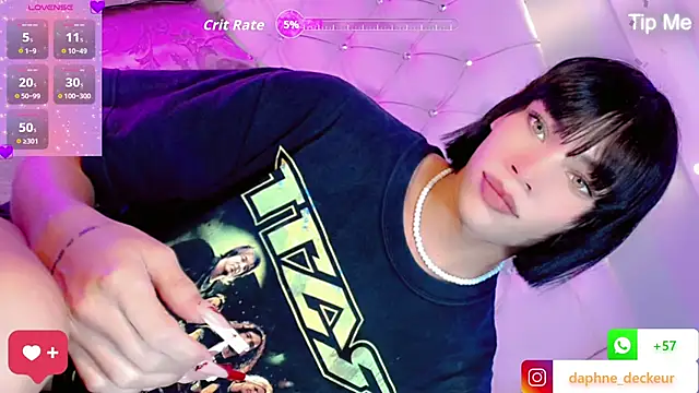 Daphnne XXX online show from 11.25.25