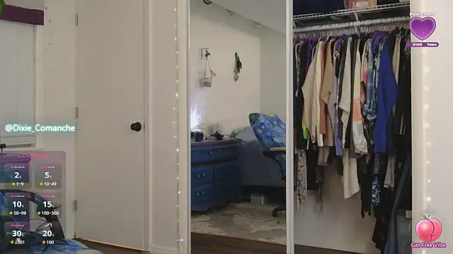 Snapshot of dixie_comanche chatting on 03.21.26 dixie comanche online show from 03.21.26