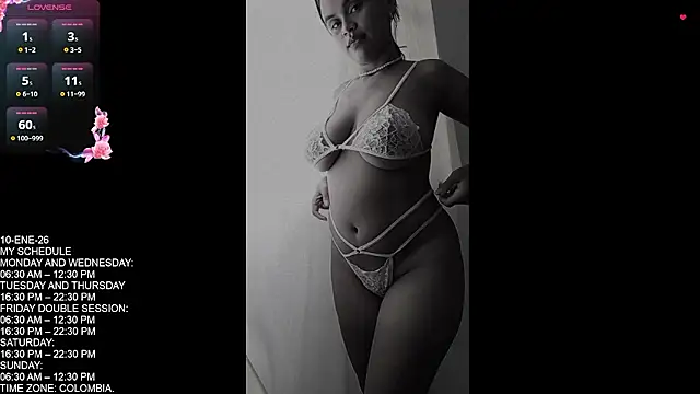 Snapshot of Keyli_sweet chatting on 01.10.26 Keyli sweet online show from 01.10.26