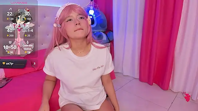 Snapshot of Nara_Pink chatting on 03.06.26 Nara Pink online show from 03.06.26