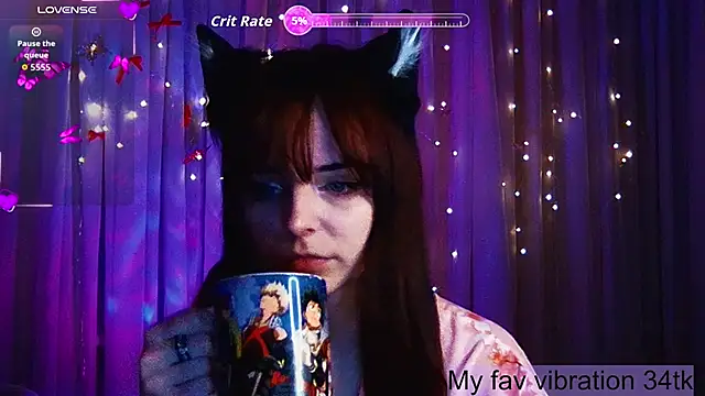 Snapshot of ArianaLight chatting on 02.10.26 ArianaLight online show from 02.10.26