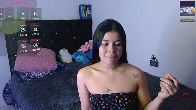 Snapshot of Megan_ve chatting on 11.29.25 Megan ve online show from 11.29.25