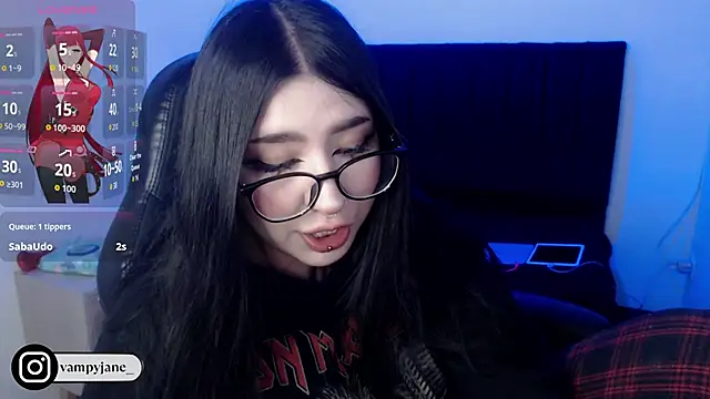 VamppyJane online show from 10.21.25