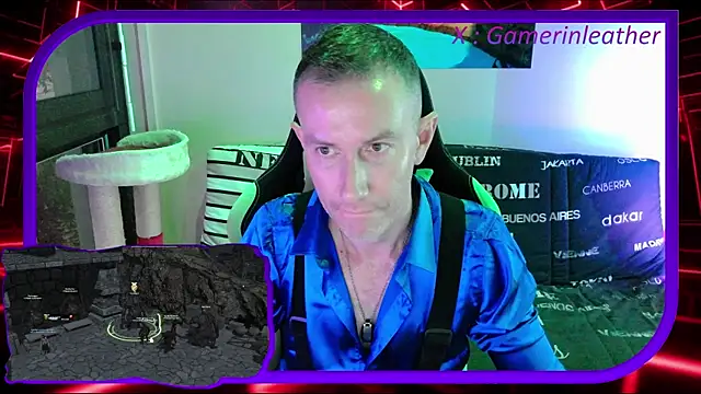 Gamerinleather online show from 10.31.25