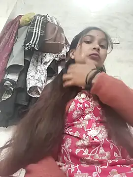 Cute Arushi online show from 12.14.25