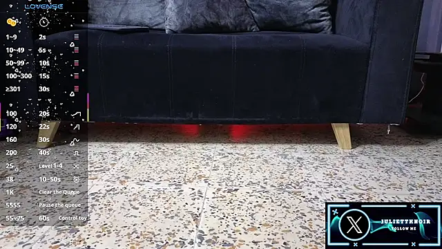 JulietteNoiir online show from 11.17.25