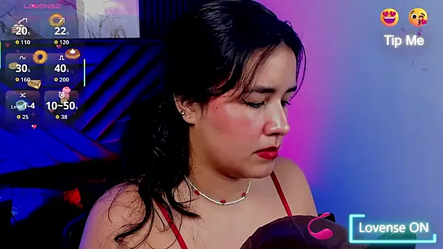 Snapshot of Lalalemoonds chatting on 12.03.25 Lalalemoonds online show from 12.03.25