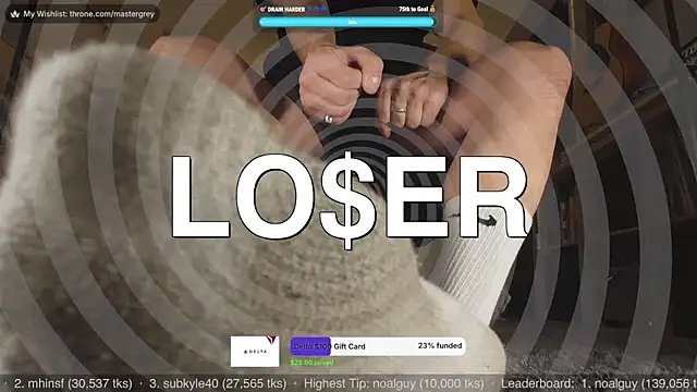 cashmastergrey online show from 12.23.25