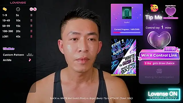 Snapshot of OceanCandy chatting on 01.16.26 OceanCandy online show from 01.16.26