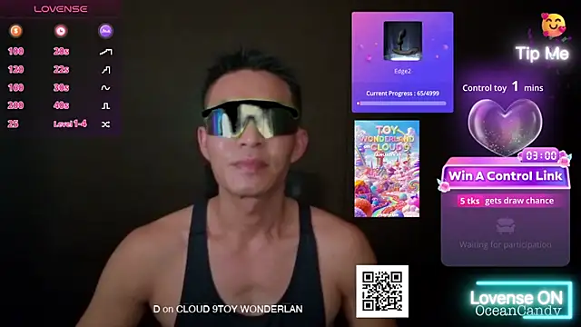 Snapshot of OceanCandy chatting on 01.17.26 OceanCandy online show from 01.17.26