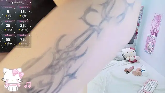 Snapshot of kittyhtxx chatting on 12.22.25 kittyhtxx online show from 12.22.25