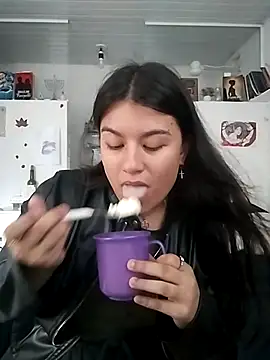 Snapshot of Satanatrix chatting on 12.18.25 Satanatrix online show from 12.18.25