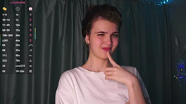 Snapshot of FannyRay chatting on 12.03.25 FannyRay online show from 12.03.25