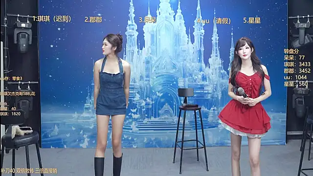 Snapshot of A848-01 chatting on 01.11.26 A848-01 online show from 01.11.26