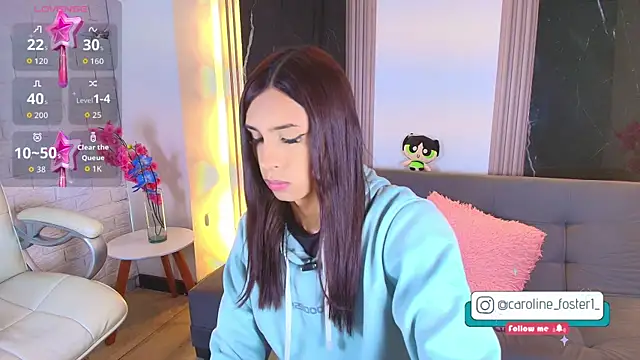 Caroline foster1 online show from 06.10.26