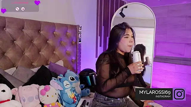 Snapshot of Mylarossi chatting on 03.21.26 Mylarossi online show from 03.21.26