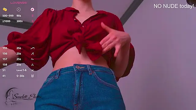 Scarlett Electra online show from 06.29.26