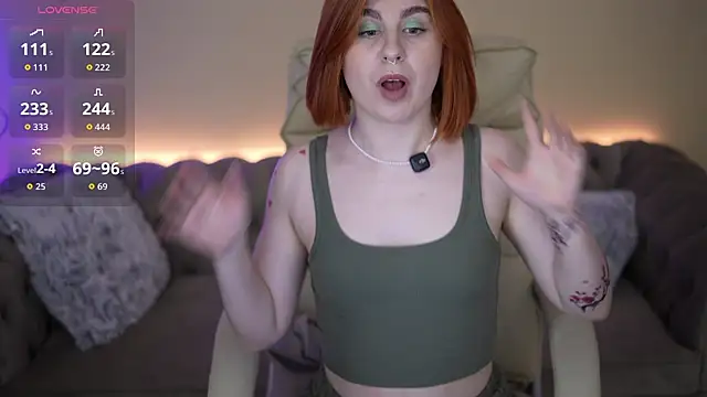 GingerPinky online show from 05.22.26