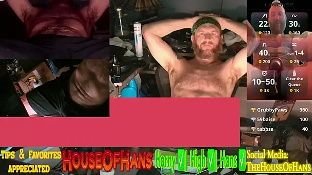 HouseOfHans online show from 03.25.26