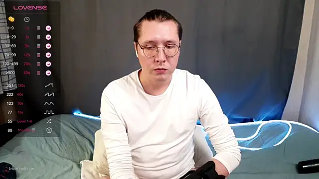 NakedIsaac online show from 07.10.26
