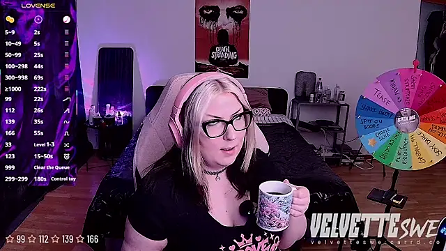 VelvetteSWE online show from 07.02.26