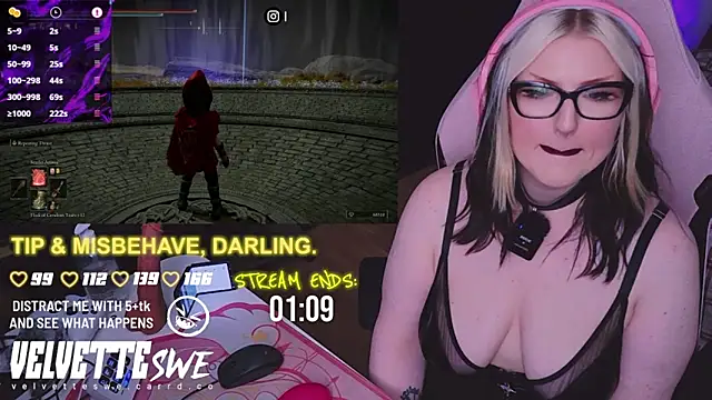 VelvetteSWE online show from 08.02.26