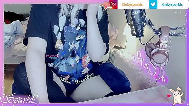 Snapshot of Sparkls chatting on 03.13.26 Sparkls online show from 03.13.26