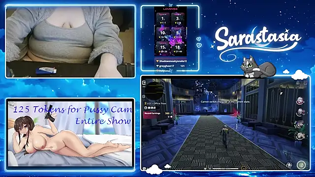 Snapshot of Sarastasia417 chatting on 06.18.26 Sarastasia417 online show from 06.18.26