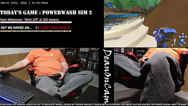 DeanonCam online show from 03.13.26