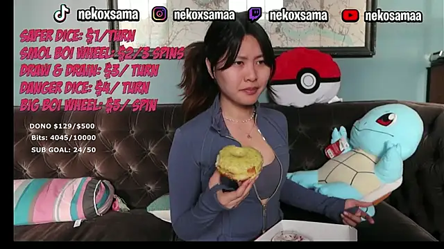 Snapshot of nekoxwaifu chatting on 06.29.26 nekoxwaifu online show from 06.29.26