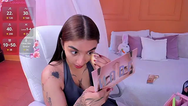 Abriil cutee online show from 07.18.26