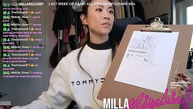 millamischief online show from 06.27.26